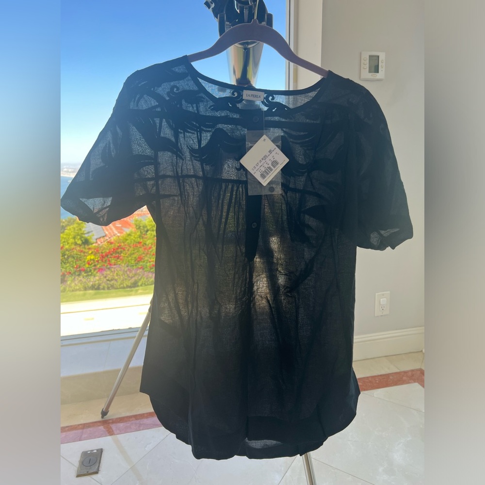 New With Tag La Perla Cotton Shirt US size 8